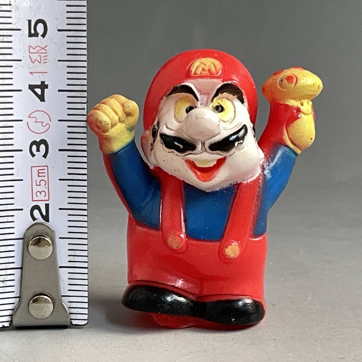 BNY8/90【希少】レア 珍品 当時物 1986年 任天堂 指人形 マリオ