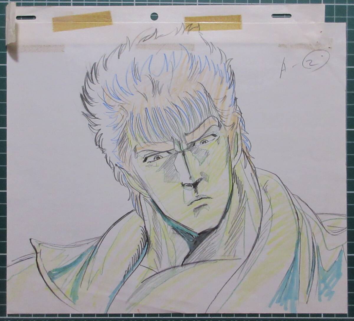 セル画 (直筆原画)□北斗の拳☆ケンシロウ□26-073/5-16/HK-11□Fist