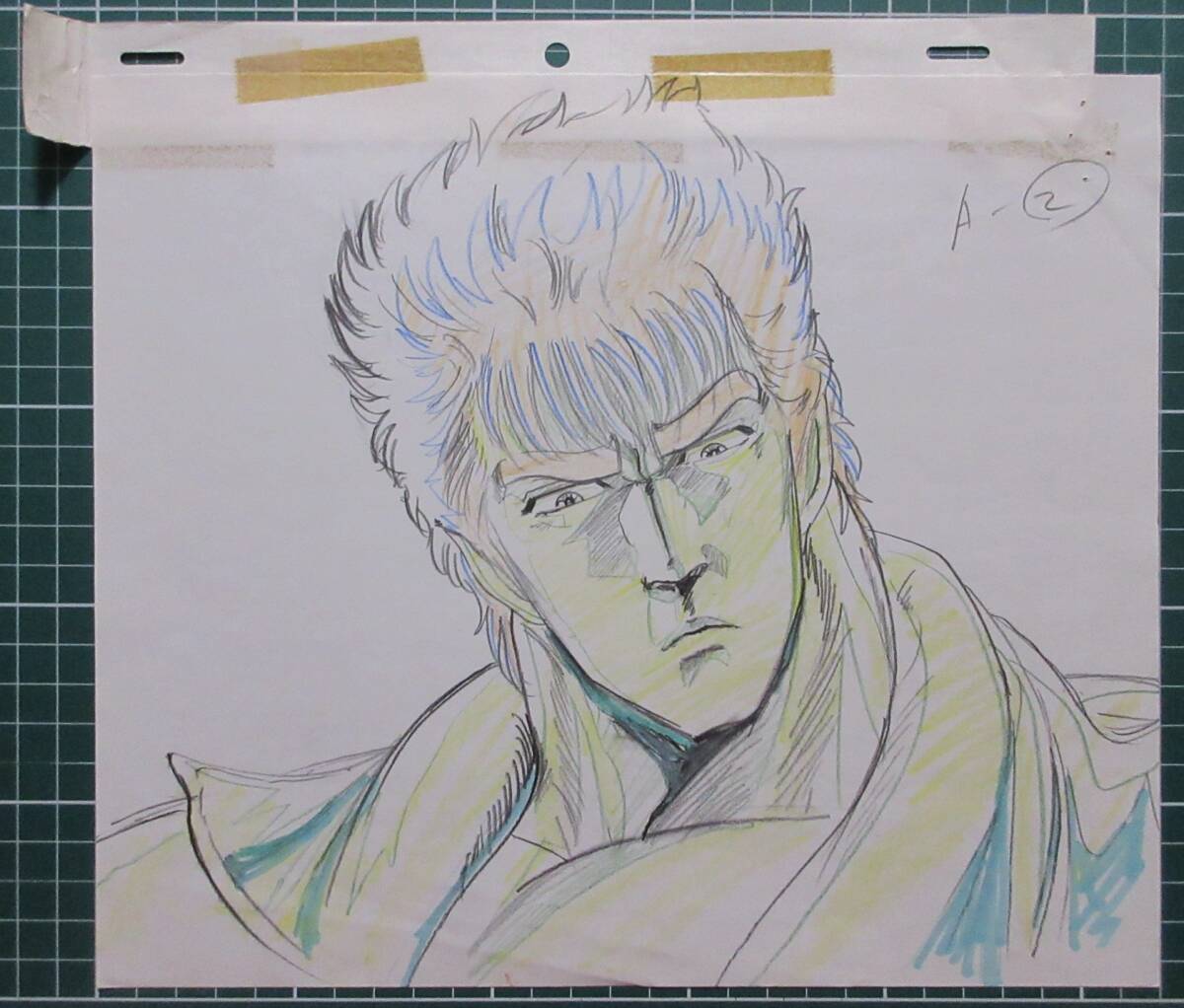 セル画 (直筆原画)□北斗の拳☆ケンシロウ□26-073/5-16/HK-11□Fist