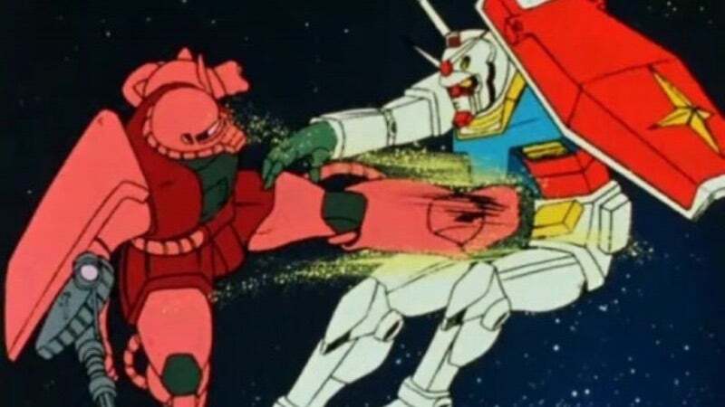 セル画】TV版 機動戦士ガンダム 第3話 ＜ガンダムvsシャアザク＞ ※動画