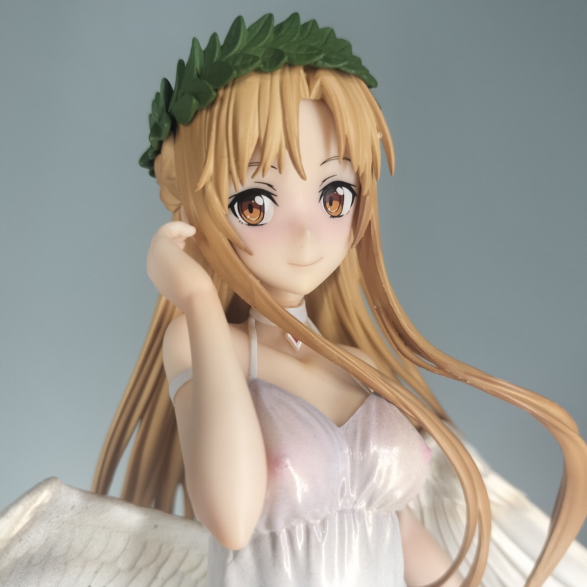 ソードアート・オンライン アスナ フィギュア リペイント、改造、完成品、一品物 改造 フィギュア アスナ ソードアートオンライン SAO リペイント