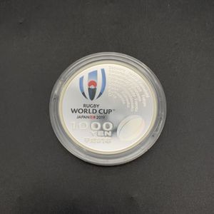 ラグビーワールドカップ2019™日本大会記念 純銀の中古価格は13,400円
