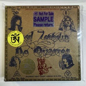 9位 LED. ZEPPELIN / NO QUARTER (5CD) TARANTURA プレスCD