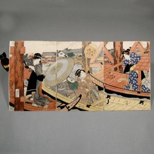 浮世絵 3枚続の値段と価格推移は？｜34件の売買データから浮世絵 3枚続