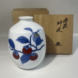 十四代 柿右衛門 花瓶のYahoo!オークション(旧ヤフオク!)の相場・価格