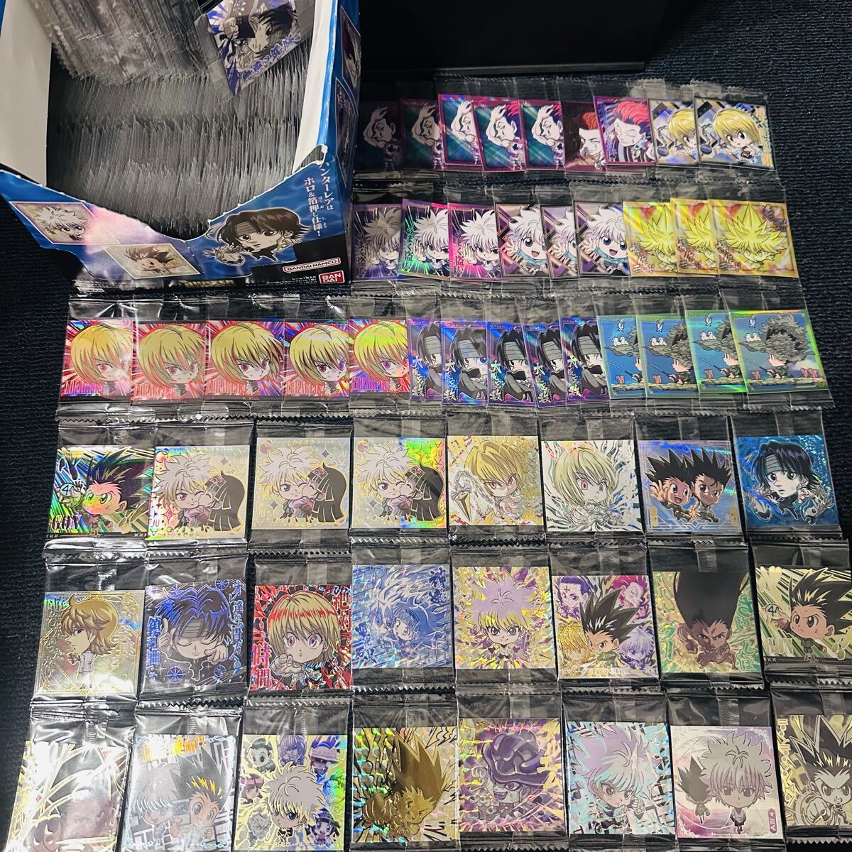 ポケモンカード まとめ売り 5枚セット➕ハンターハンターシール 【公式