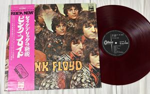 337位 PINK FLOYD★日本盤Odeon赤盤帯付★THE Piper at the gates of down★サイケデリックの新
