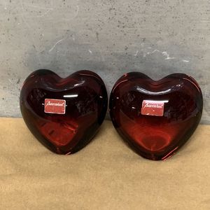 バカラ ハート 置物の値段と価格推移は？｜15件の売買データからバカラ