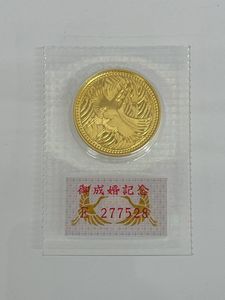 皇太子殿下御成婚 純金の中古価格は376,922円｜記念硬貨の新品・中古の