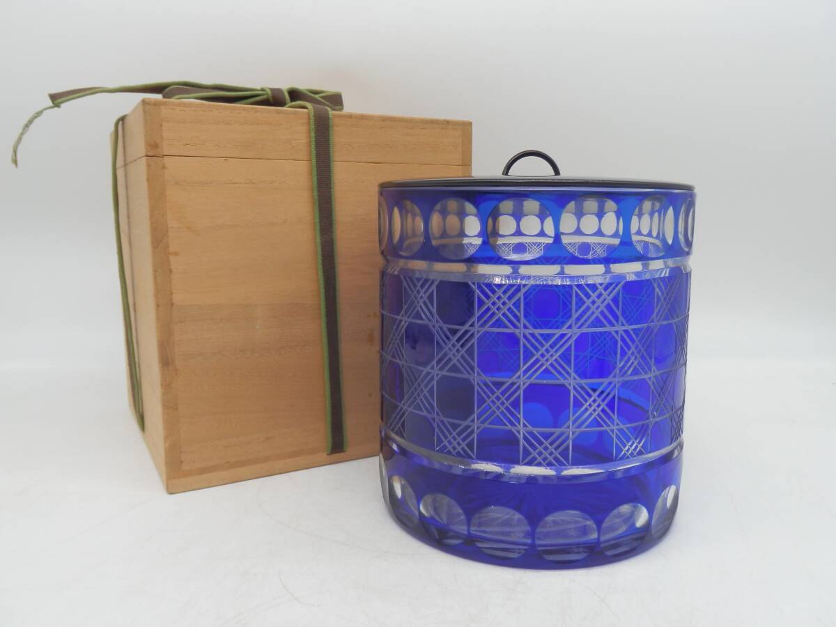 切子 ガラス 水指 美品 塗り蓋(蓋は難あり) 切子 水指の値段と価格推移は？｜5件の売買データから切子 水指の価値