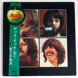 132位 ◆LP/初回BOXセット/丸帯/補充票付◆The Beatles（ビートルズ）「Let It Be」Apple Recor