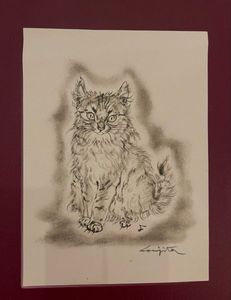 藤田嗣治 猫の値段と価格推移は？｜18件の売買データから藤田嗣治 猫の
