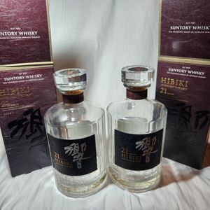 響21年空瓶の値段と価格推移は？｜5件の売買データから響21年空瓶の