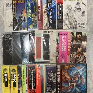 25位 ハードロック ヘヴィメタル LPレコード 20枚セット 帯付き多数