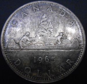 カナダ 1ドル 銀貨 1965年の値段と価格推移は？｜8件の売買データから