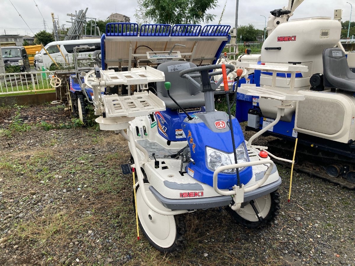 イセキ 田植え機 4条の値段と価格推移は？｜2件の売買データからイセキ