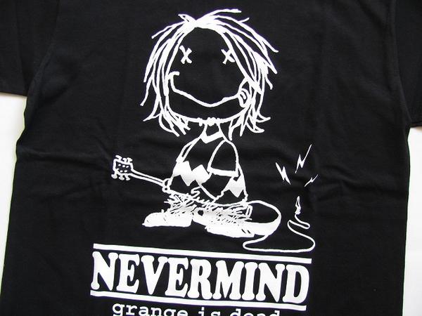 ニルヴァーナnevermind スヌーピーパロディtシャツ黒m イラスト キャラクター 売買されたオークション情報 Yahooの商品情報をアーカイブ公開 オークファン Aucfan Com