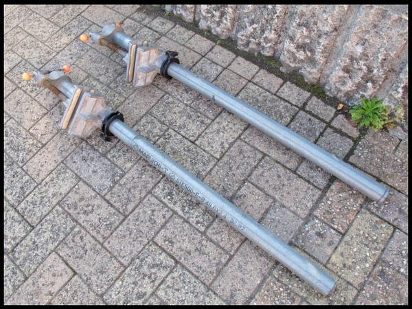 ○123/ワンツゥスリー 安全足場台 木工事用器材/大工/改築/丸柱(足場台 