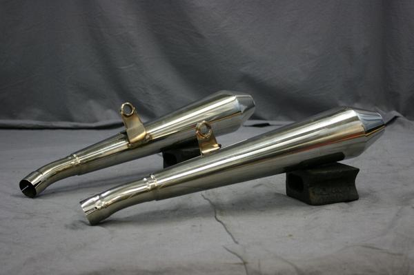 美品 ボンネビルT100 ヌーベルバーグ サイレンサー279564☆R