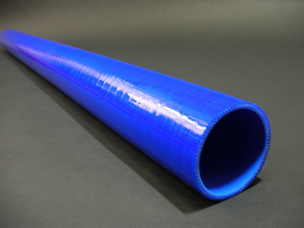 強化 シリコンホース ロング1メートル(1m) 内径Φ38mm青色 汎用
