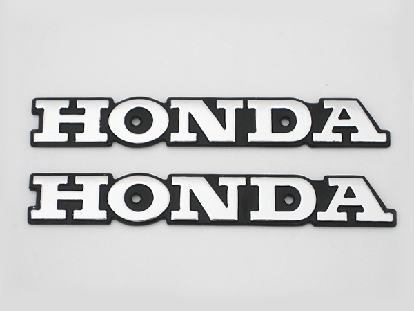 HONDA エンブレム 小 シルバー CB CM GL 250 400 750 T Four N(ホンダ 