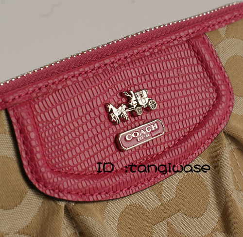 コーチ COACH マディソン オプ アート サテン長財布46641 SVALC(女性用 