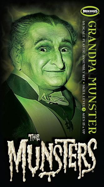 Munsters The Action Figure Scale Ultimate Grandpa Munster メビウス