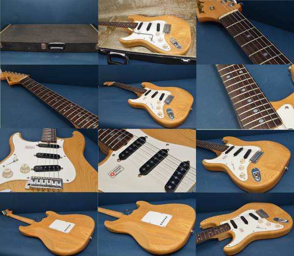 Aria pro Ⅱ ストラトキャスター ラージヘッド SSH Nカラー - メルカリ