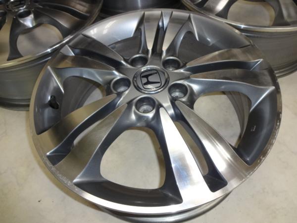 1円～RN8ストリームRSZ後期純正17インチホイールのみ4本セット