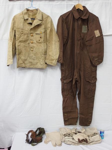 B10614 大日本帝国海軍 航空衣袴 航空服 ベルト 鞄 夏服等 一揃 制服 売買されたオークション情報 Yahooの商品情報をアーカイブ公開 オークファン Aucfan Com