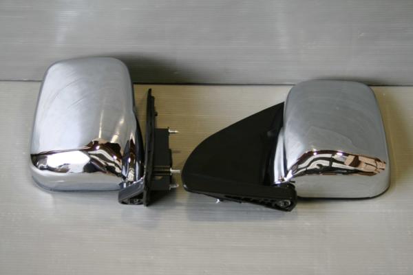 新品NV-350キャラバンE26系 純正タイプDXメッキドアミラー交換式