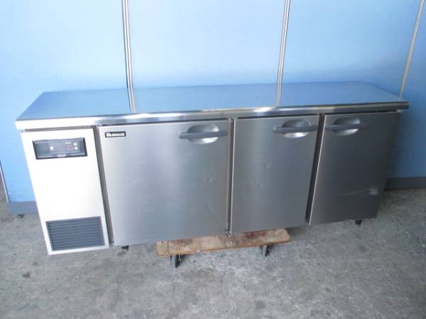 ダイワ台下冷蔵庫/6641CD/05年/100V/280L/W1800/中古即決品◇
