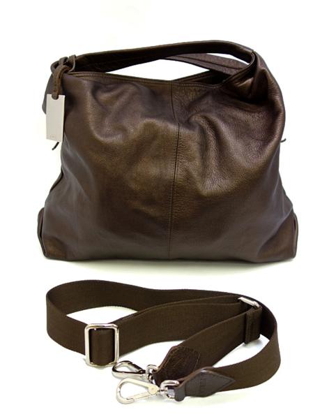 ☆ FURLA フルラ ★ ショルダー　ハンドバッグ　レザー　茶 ☆