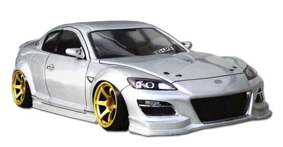 D-Like 1/10 MAZDA RX-8（SPIRIT R）ドリフトボディ #DL096