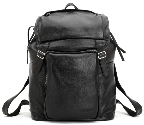 TIDING シック メンズ 本革レザー ビジネスリュック 16PC