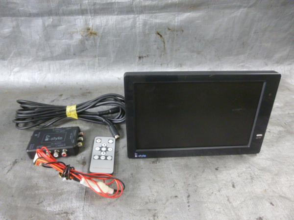 4391★アイ電子【I-STYLE/IS-V900WM】9インチモニター★ジャンク