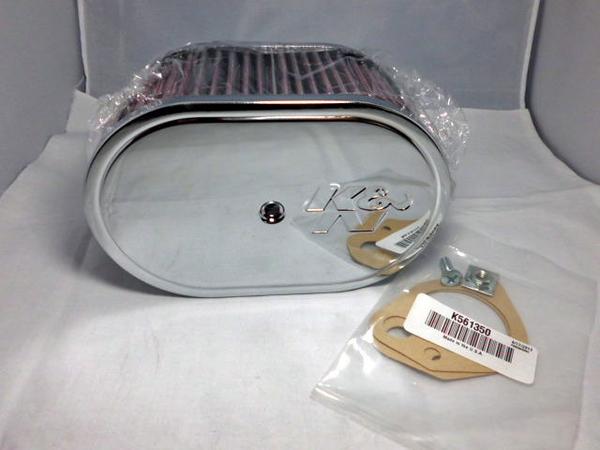 K&N製エアフィルター WEBER40/42/45/48DCOE ウェーバー エアクリ