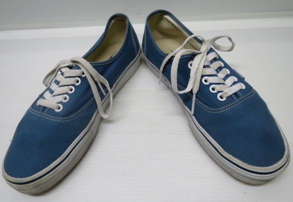 USN56バンズvansエラus9.5オールドスクール80'sレトロスタイル紺