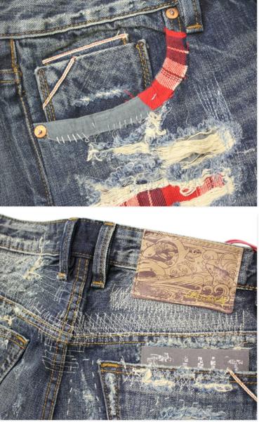 1円Cult of individuality★プレミアム 岡山デニムf336*in31新品