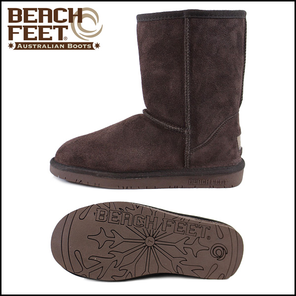 1円 SNB/正規品/BEACH FEET/ボアブーツ/ClassicLow/7324/CH/24cm