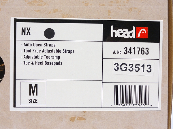 RTOWN●未使用アウトレット品 head ビンディング NX MU BLACK