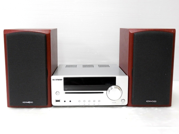 ケンウッド R-K731 LS-K731 システム コンポ シルバー T1270767