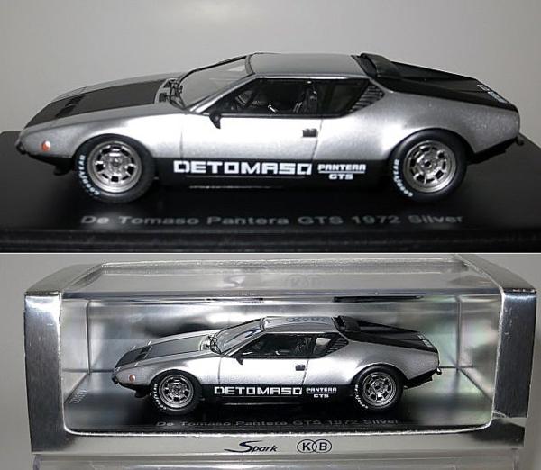 難あり!!SP:1/43♪デ・トマソ・パンテーラ GTS 1972 No.KBS022