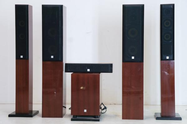 ★DENON★スピーカーセット SC-T33XG★DSW-33XG等 木目★NRS1