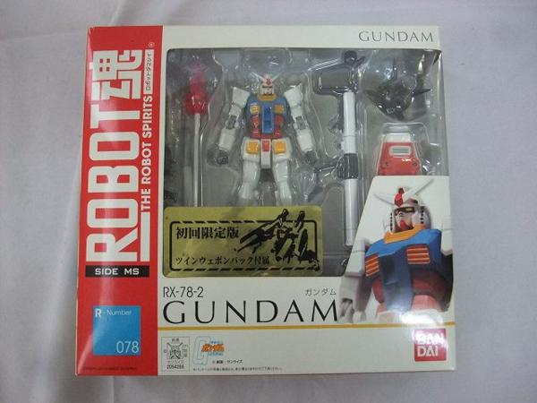 未開封 ROBOT魂 RX-78-2 ガンダム 初回限定版/ウェポン[梱0.1]