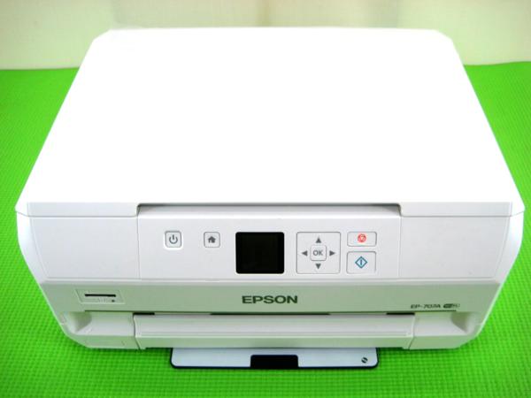 ♪美品 EPSON エプソン A4インクジェット複合機 【EP-707A】□YN