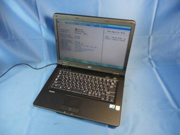 ☆NEC【PC-VY25AFD7SJ37：VF-7 Core2 Duo2.53GHz】ジャンク023BP