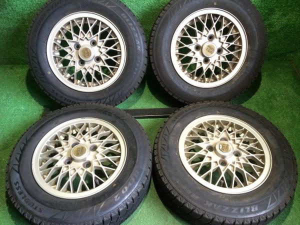 ブリヂストン スタッドレスタイヤ 145/80R12 4本 【公式通販】