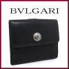 【本物】ブルガリ★Wホックモネーテ折財布★34684★未使用★