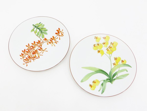 食器・キッチン用品 HERMES エルメス オルキデ NO.15 ボウル 蘭